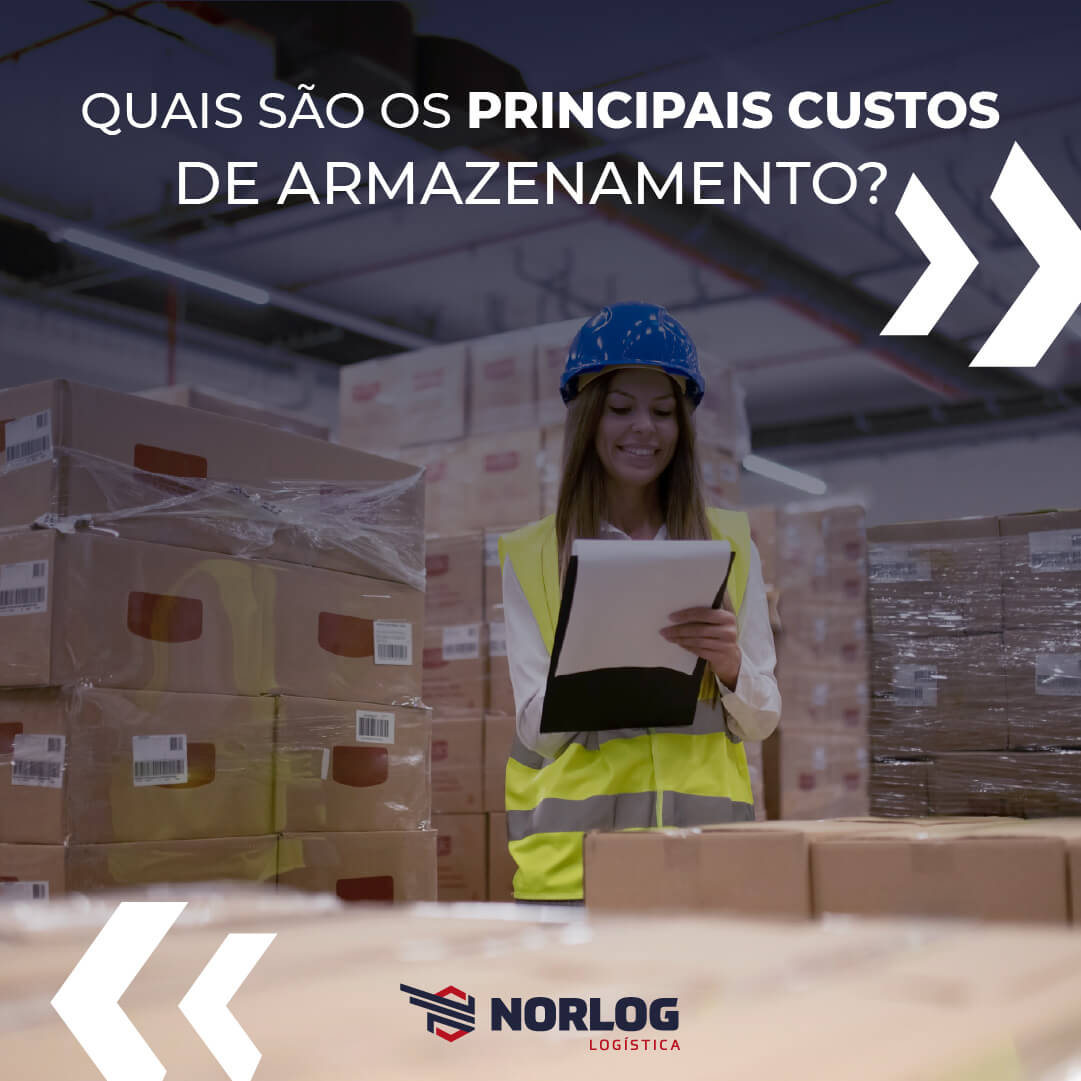 Quais são os principais custos de armazenamento?